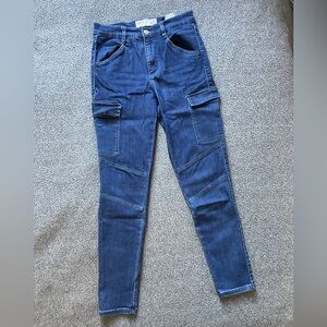 Garage | Women's High Rise Cargo Jeans